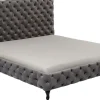 KARE Design Bed Desire Hoog Zilvergrijs 160x200cm Best
