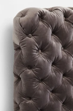 KARE Design Bed Desire Hoog Zilvergrijs 180x200cm Cheap