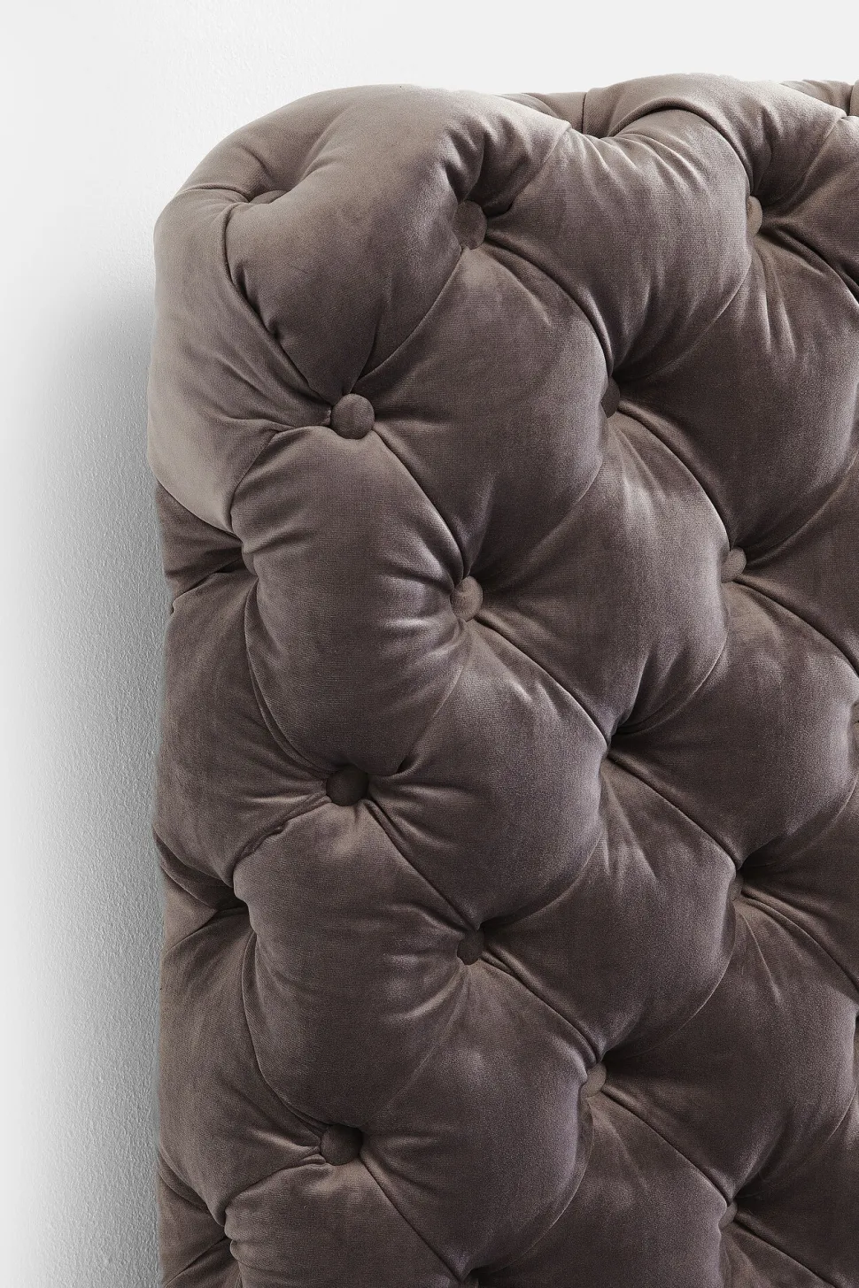 KARE Design Bed Desire Hoog Zilvergrijs 180x200cm Cheap