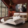 KARE Design Bed East Side Cord Creme 160x200cm Online