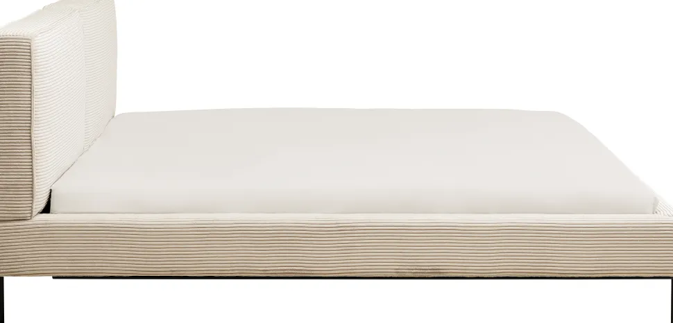 KARE Design Bed East Side Cord Creme 160x200cm Online