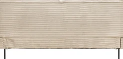 KARE Design Bed East Side Cord Creme 160x200cm Online