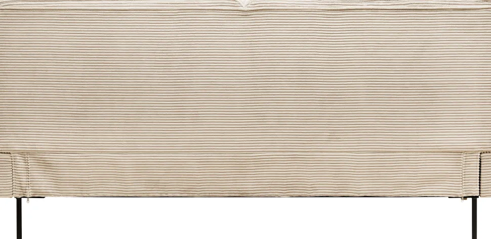 KARE Design Bed East Side Cord Creme 160x200cm Online