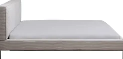 KARE Design Bed East Side Cord Grey 160x200cm Flash Sale