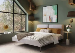 KARE Design Bed East Side Cord Grey 160x200cm Flash Sale