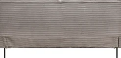 KARE Design Bed East Side Cord Grey 180x200cm New