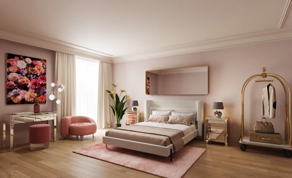 KARE Design Bed Tivoli Ecru 180x200cm Online