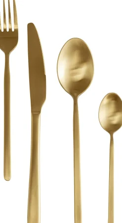 KARE Design Bestek Gloria Mat Goud (16 Stuks) Outlet
