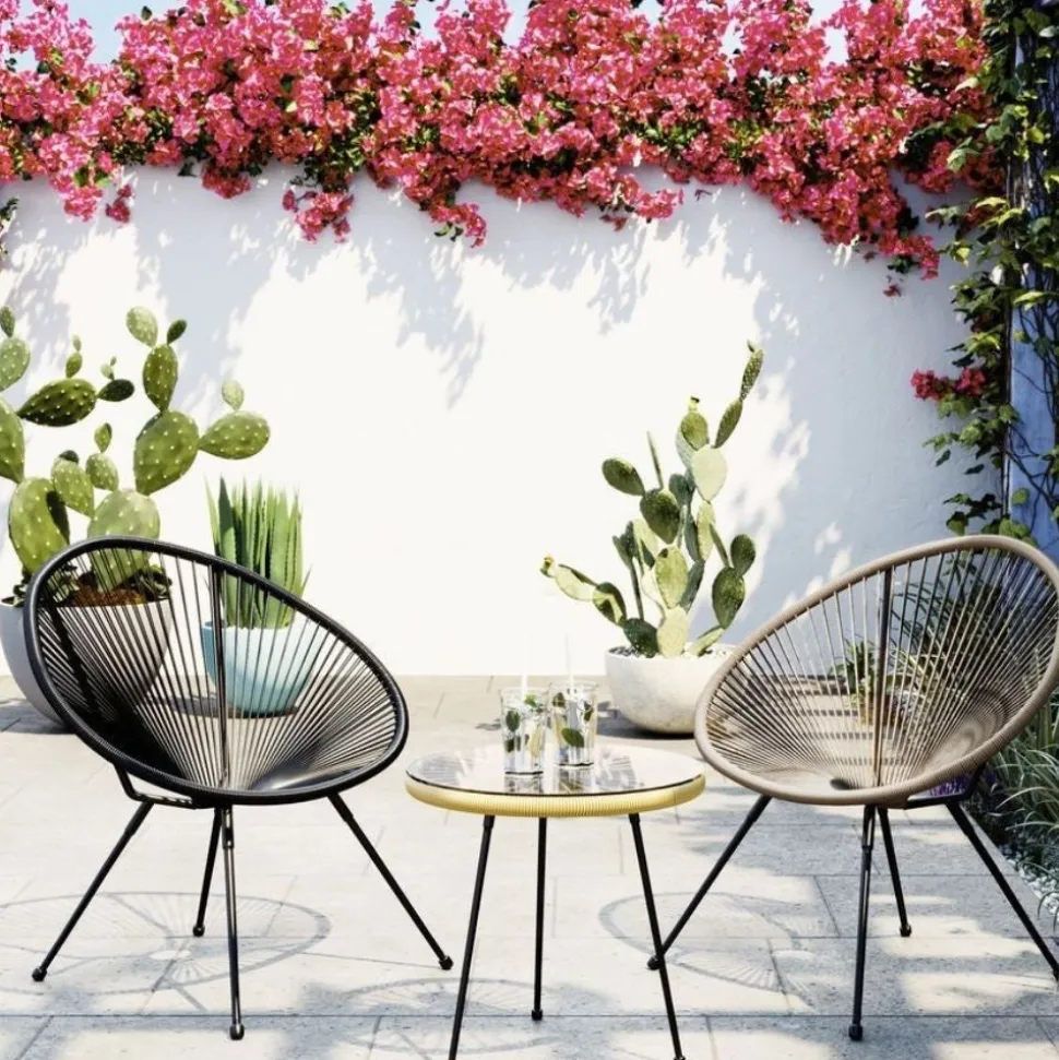 KARE Design Bijzettafel Acapulco Natuur Fashion