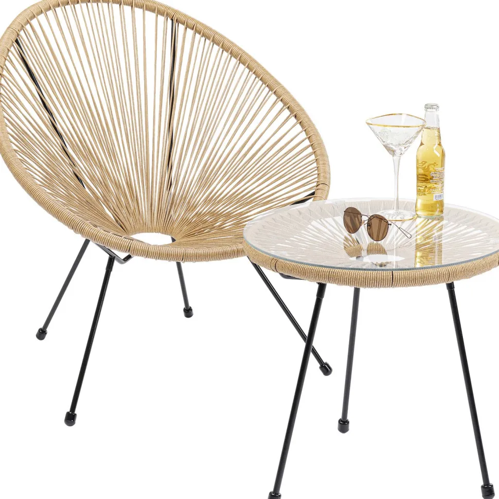 KARE Design Bijzettafel Acapulco Natuur Fashion
