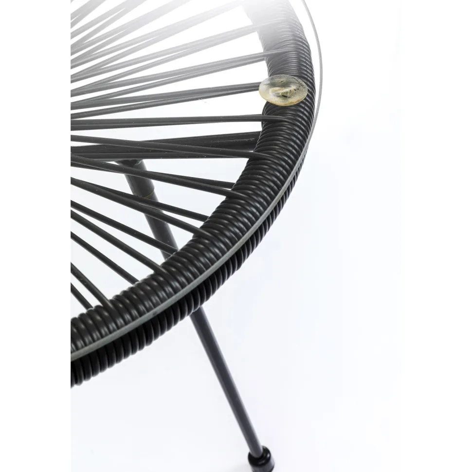 KARE Design Bijzettafel Acapulco Zwart Hot