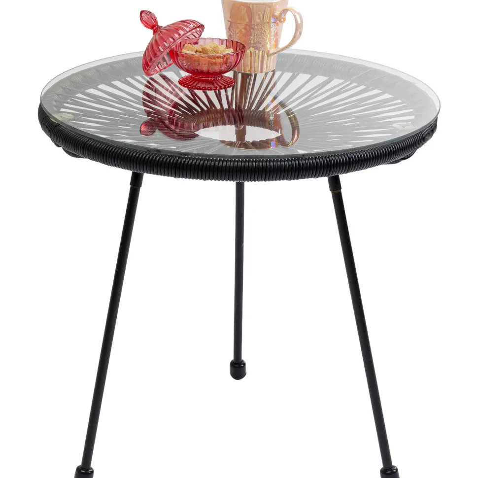 KARE Design Bijzettafel Acapulco Zwart Hot