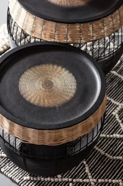 KARE Design Bijzettafel African Drums (2-delig) Discount