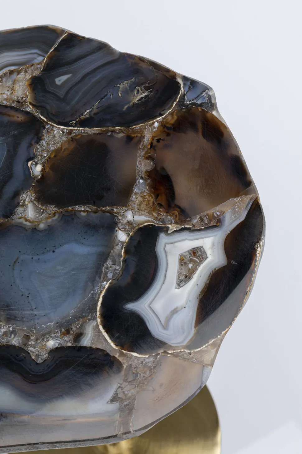 KARE Design Bijzettafel Agate 25cm Fashion