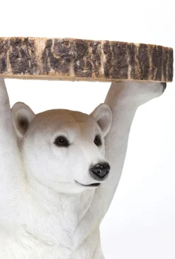 KARE Design Bijzettafel Animal IJsbeer Ø37cm Fashion