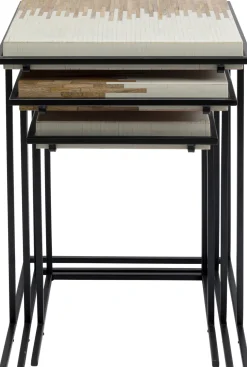 KARE Design Bijzettafel Bora Bora (3/set) New