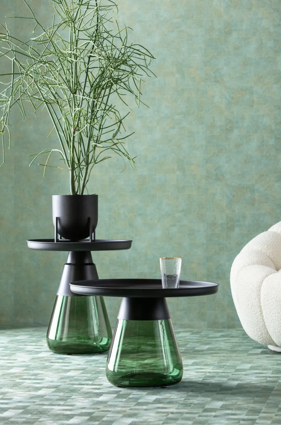 KARE Design Bijzettafel Bottglia Green 50cm Cheap