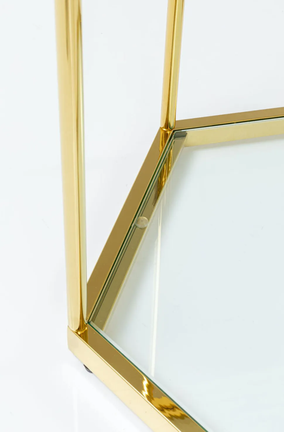 KARE Design Bijzettafel Comb Goud 55cm Best