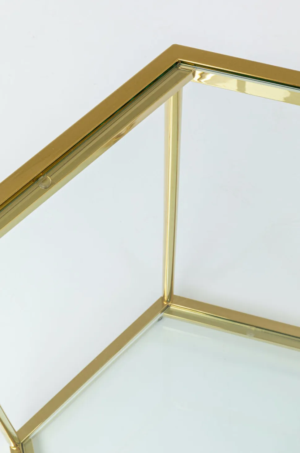 KARE Design Bijzettafel Comb Goud 55cm Best