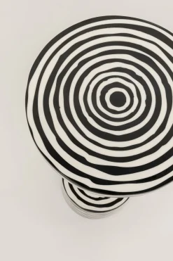 KARE Design Bijzettafel Domero Swirl 25cm Hot