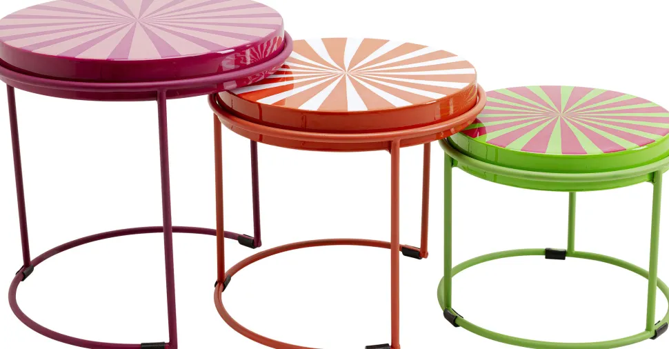 KARE Design Bijzettafel Good Vibes (3/set) Clearance