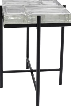 KARE Design Bijzettafel Iceline Black 43x33cm Outlet