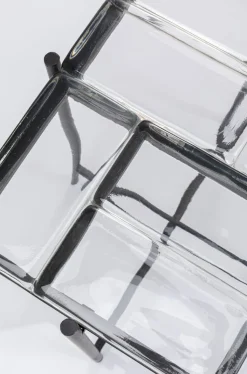 KARE Design Bijzettafel Iceline Black 43x33cm Outlet