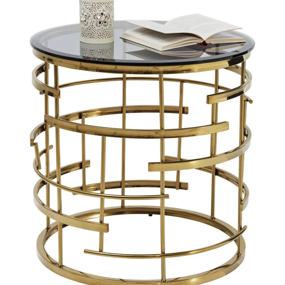 KARE Design Bijzettafel Jupiter Goud Ø55cm Outlet