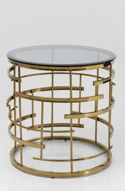 KARE Design Bijzettafel Jupiter Goud Ø55cm Outlet
