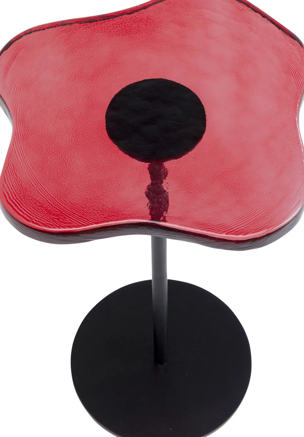 KARE Design Bijzettafel Lava Red 30cm Cheap