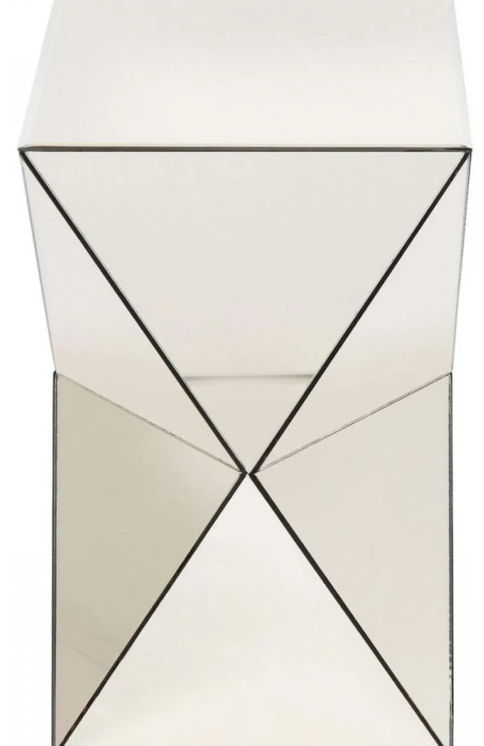 KARE Design Bijzettafel Luxury Triangle Champagne Store
