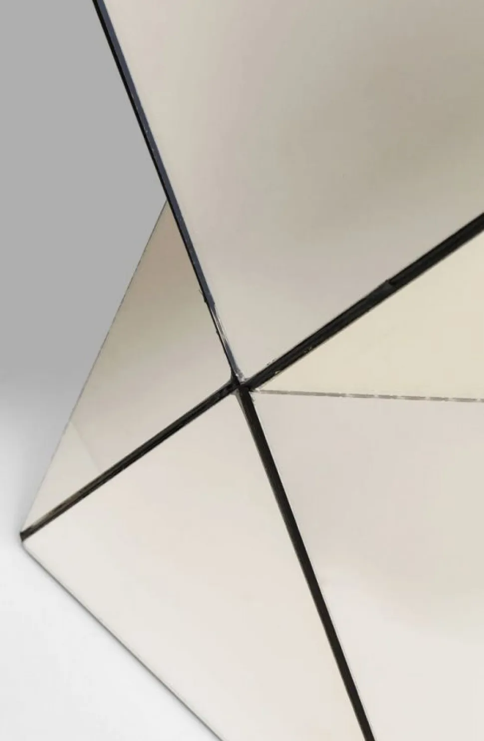KARE Design Bijzettafel Luxury Triangle Champagne Store