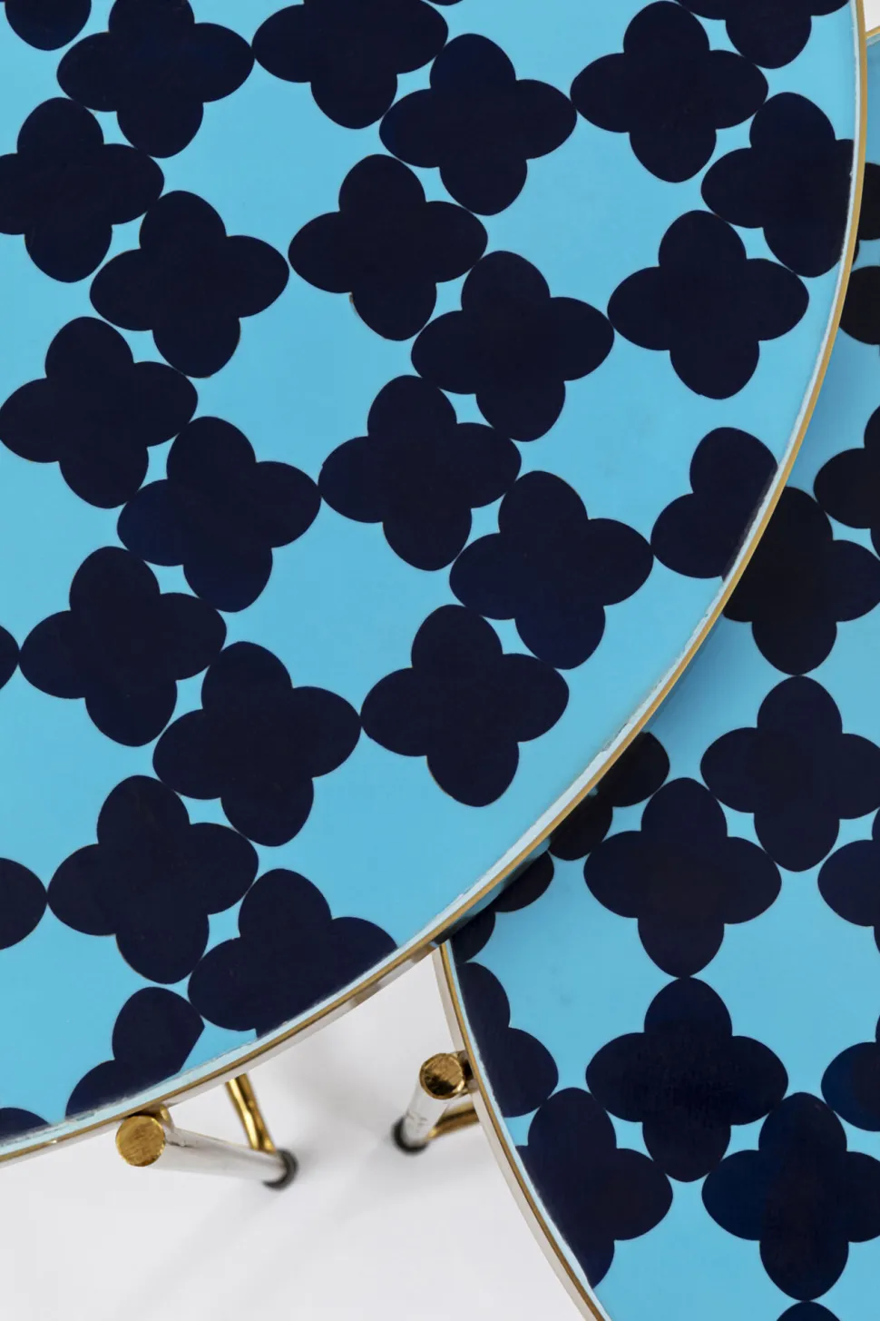 KARE Design Bijzettafel Priya Blue (Set Van 2) Shop