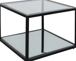 KARE Design Bijzettafel Quadro Black 50x50cm Fashion