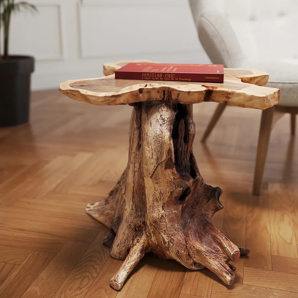 KARE Design Bijzettafel Tree Groot Natuur Online