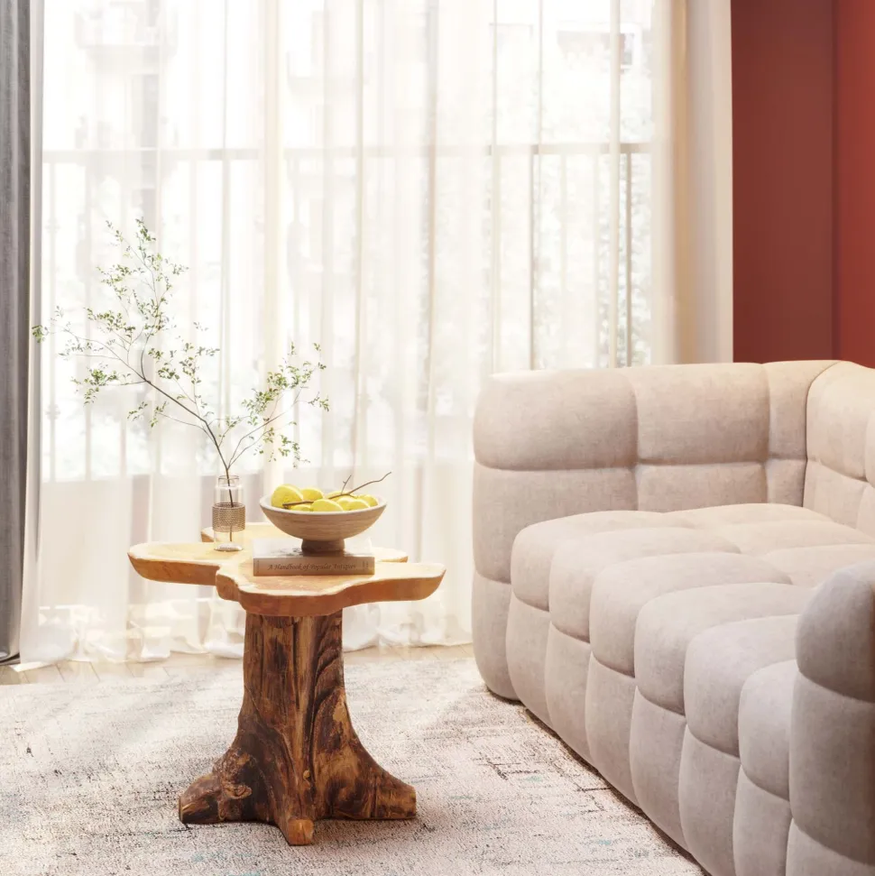KARE Design Bijzettafel Tree Klein Natuur Cheap