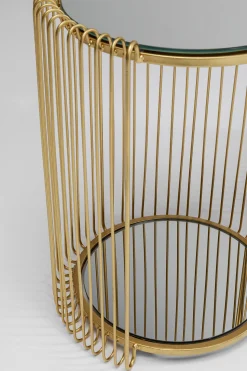 KARE Design Bijzettafel Wire Double Brass (2/set) Flash Sale