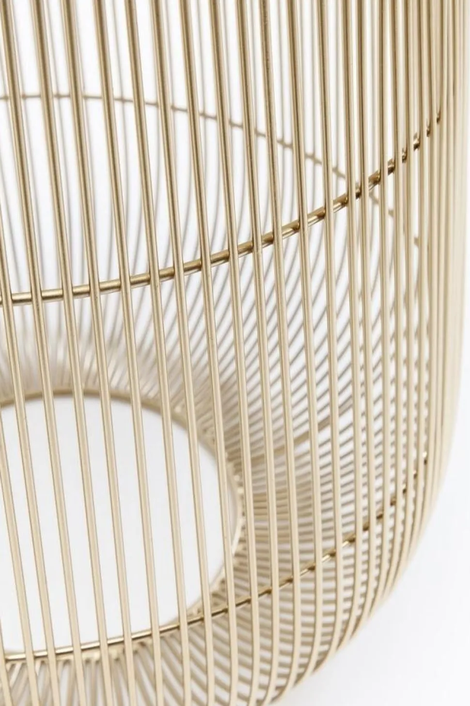 KARE Design Bijzettafel Wit Marmeren Messing Ø32cm Online