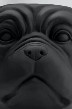 KARE Design Bloempot Bulldog Zwart New