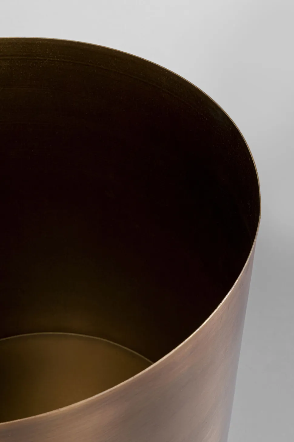 KARE Design Bloempot Mynah Shiney Gold 50cm Store