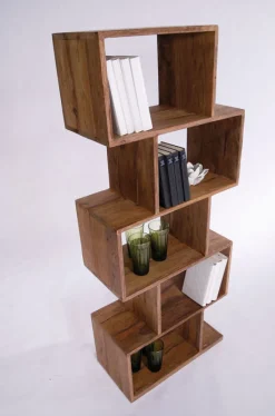 KARE Design Boekenkast Authentico Zick Zack 150cm Shop