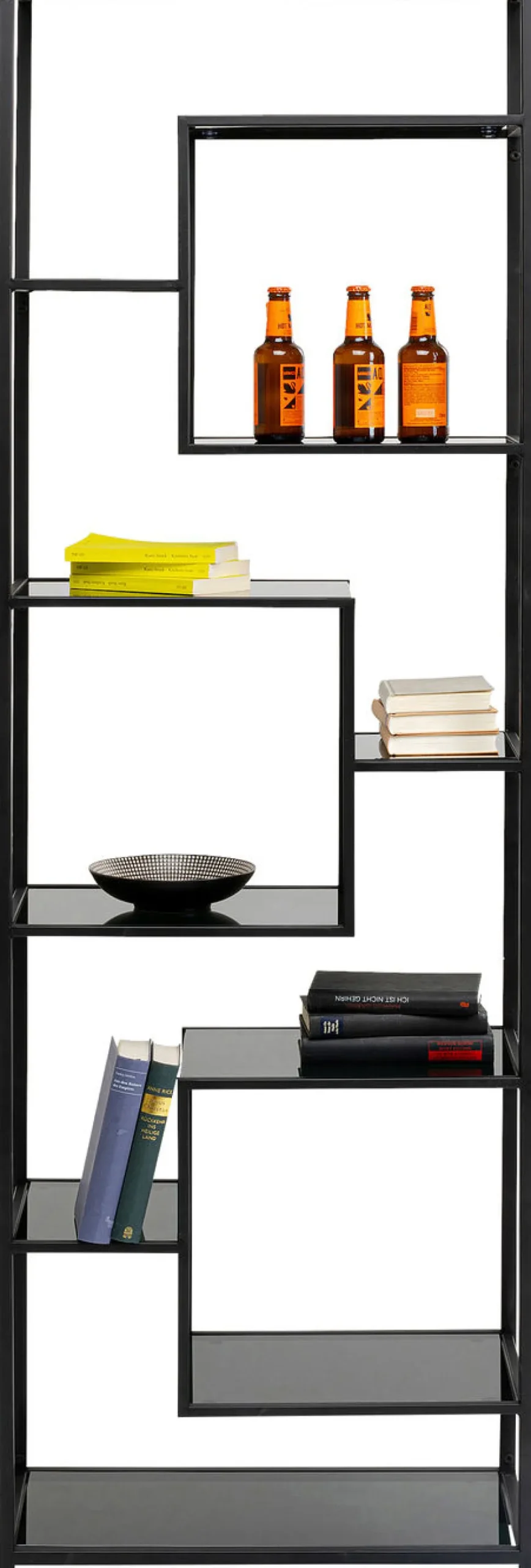 KARE Design Boekenkast Loft Zwart 195x60cm Best Sale