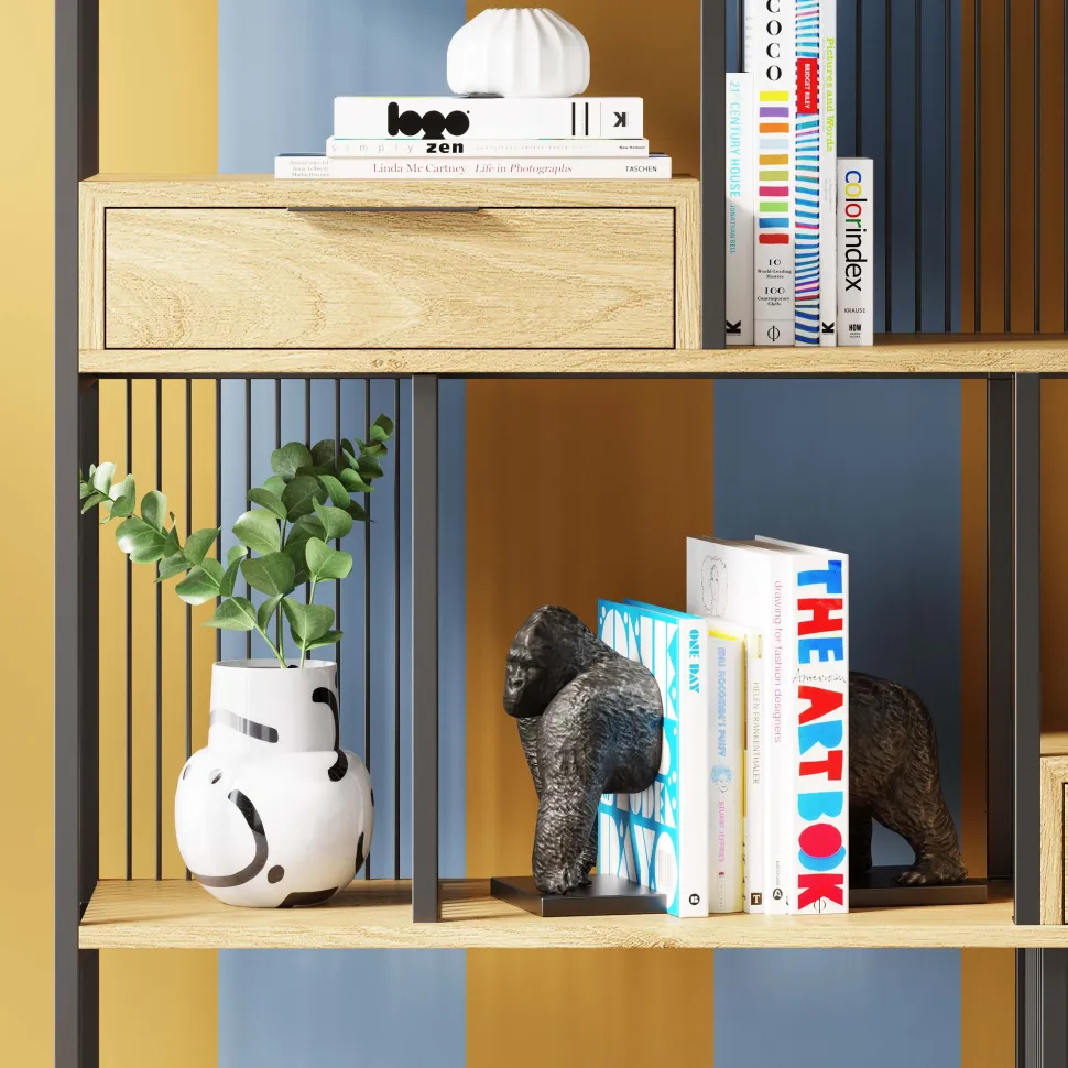 KARE Design Boekensteun Gorilla (2-delig) Shop