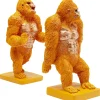 KARE Design Boekensteun Gorilla Oranje (2-delig) New