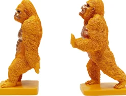 KARE Design Boekensteun Gorilla Oranje (2-delig) New