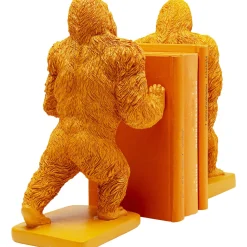 KARE Design Boekensteun Gorilla Oranje (2-delig) New