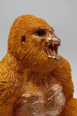 KARE Design Boekensteun Gorilla Oranje (2-delig) New