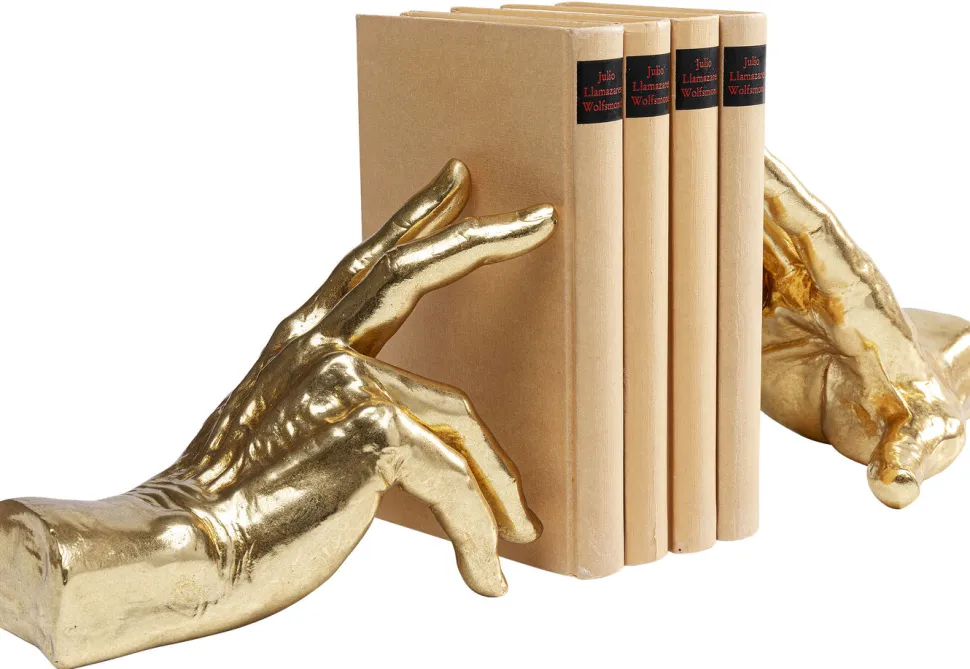 KARE Design Boekensteun Holding Fingers (2-delig) Discount