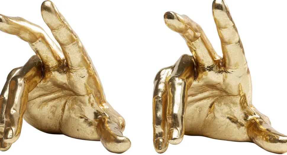 KARE Design Boekensteun Holding Fingers (2-delig) Discount