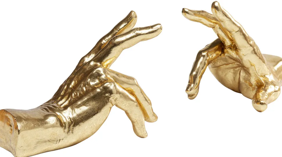 KARE Design Boekensteun Holding Fingers (2-delig) Discount